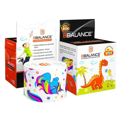 Лот: 22365051. Фото: 1. Кинезио тейп BBalance KIDS 5x500... Другое (спортивные товары)