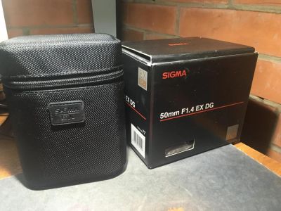 Лот: 7626987. Фото: 1. Sigma AF 50mm f/1.4 EX DG HSM... Объективы