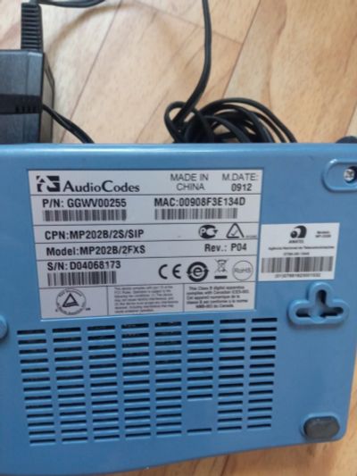 Лот: 19375458. Фото: 1. Голосовой шлюз Audio Codes MP202. АТС