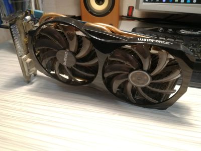 Лот: 15959802. Фото: 1. Видеокарта Gigabyte GeForce GTX... Видеокарты