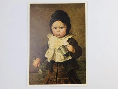 Лот: 23296396. Фото: 1. Людвиг Кнаус. Моя чашка пуста... Открытки, конверты