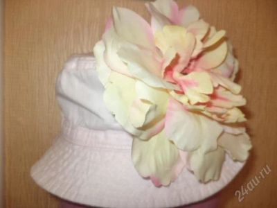 Лот: 2937486. Фото: 1. Gigis. Панамка с цветочком. Новая... Головные уборы