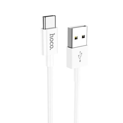 Лот: 24790393. Фото: 1. Кабель USB - Type-C Hoco X64 белый... Дата-кабели, переходники