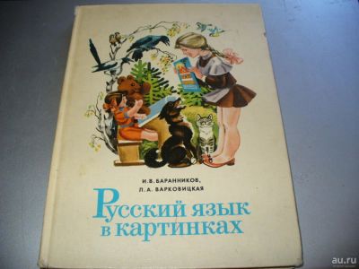 Лот: 9896400. Фото: 1. Советский "Русский язык в картинках... Для школы