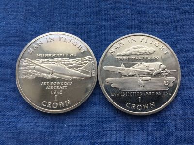 Лот: 24847084. Фото: 1. Остров Мэн 1995 год 1 крона. Человек... Великобритания и острова