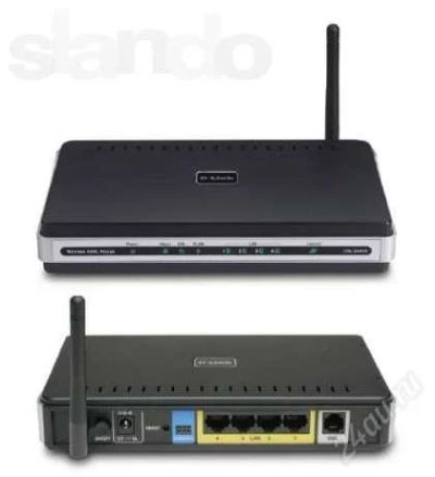 Лот: 2422571. Фото: 1. WIRELESS-G ADSL 2/2 + ROUTER DSL-2640U. Проводные модемы