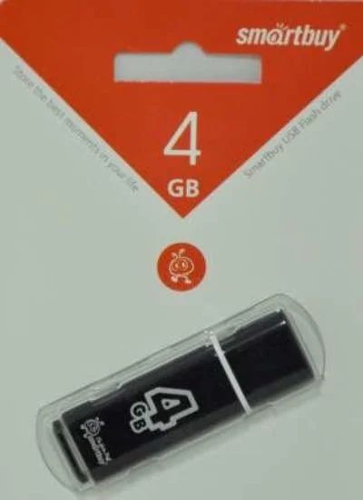 Лот: 3500154. Фото: 1. Флеш-накопитель USB 2.0 4GB Smartbuy. USB-флеш карты