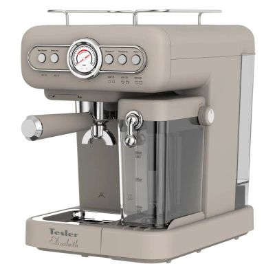 Лот: 24971331. Фото: 1. Кофеварка рожковая Tesler ECM-250... Чайники, кофемашины, кулеры