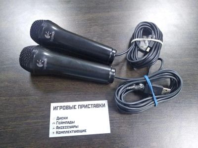 Лот: 16381759. Фото: 1. 2 USB микрофона Logitech одним... Акустические системы