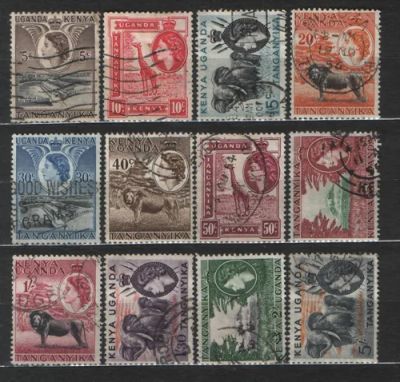 Лот: 25780658. Фото: 1. Брит. Кения, Уганда, Танганьика... Марки