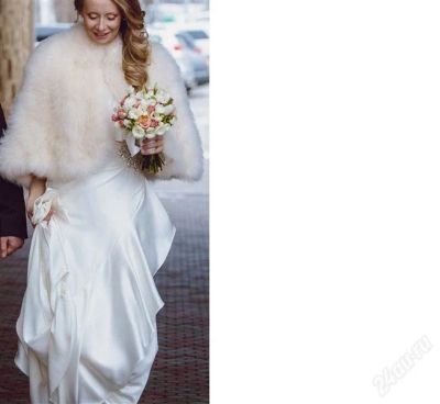 Лот: 2717622. Фото: 1. Свадебное манто. Другое (свадебная мода)
