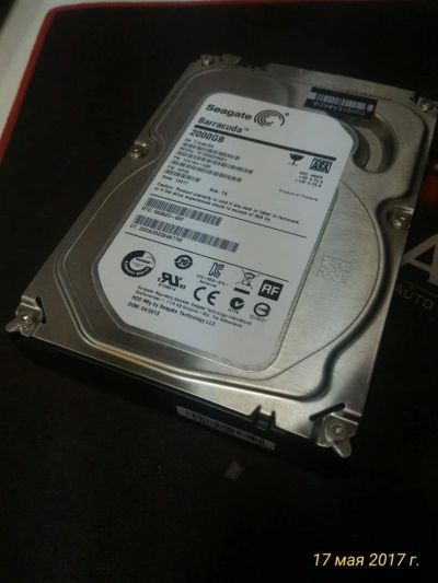 Лот: 9685897. Фото: 1. Жесткий диск Seagate ST2000DM001... Жёсткие диски (HDD)