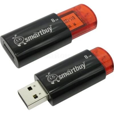 Лот: 8214544. Фото: 1. USB Флешка 8GB SmartBuy, Click... USB-флеш карты