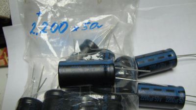 Лот: 10505724. Фото: 1. Конденсаторы 2200uF * 50v Jamicon... Конденсаторы