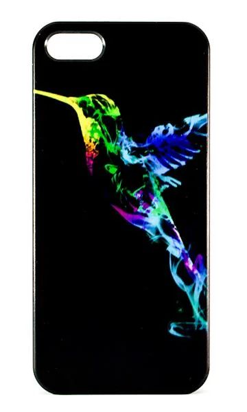 Лот: 5241465. Фото: 1. Чехол для Iphone 5 5s Колибри. Чехлы, бамперы