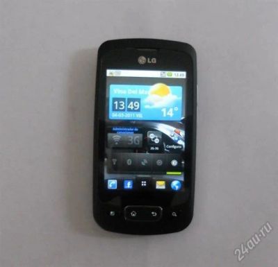 Лот: 2042410. Фото: 1. LG Optimus One(P500) 8gb,android... Смартфоны