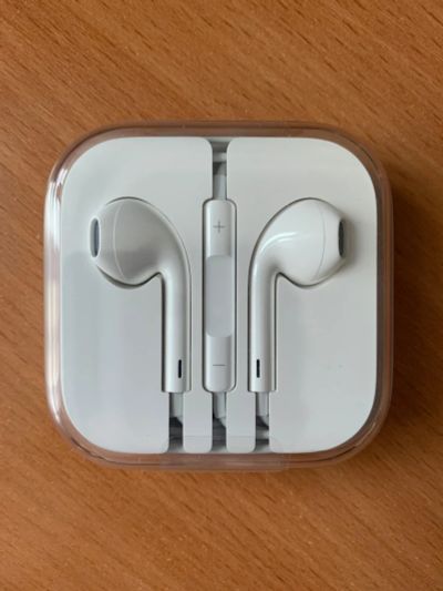 Лот: 17134642. Фото: 1. Наушники EarPods | mini jack 3... Наушники, гарнитуры