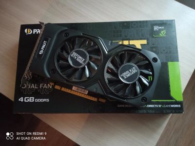 Лот: 20682210. Фото: 1. Видеокарта Palit GeForce 1050... Видеокарты