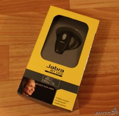 Лот: 4302181. Фото: 1. Bluetooth гарнитура Jabra BT 125. Красноярск