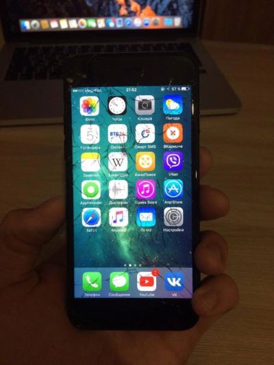 Лот: 9801030. Фото: 1. iPhone 7 32gb (полный комплект... Смартфоны