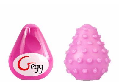 Лот: 24252403. Фото: 1. Мастурбатор Gvibe Gegg, розовый. Игрушки