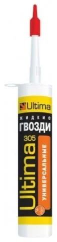 Лот: 12942980. Фото: 1. Жидкие гвозди Ultima 305 универсальный... Клеи, герметики, пена монтажная, клейкие ленты