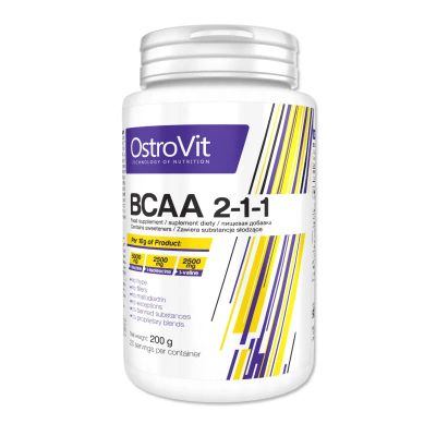 Лот: 5956754. Фото: 1. Аминокислоты BCAA 2:1:1 от Ostrovit... Спортивное питание, витамины