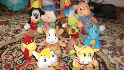 Лот: 9588042. Фото: 1. Мягкие игрушки одним лотом. Мягкие