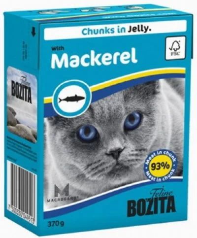 Лот: 14614270. Фото: 1. Bozita (Бозита) Скумбрия 370г... Корма