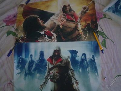 Лот: 928795. Фото: 1. Продам плакаты Assasins Creed. Красноярск