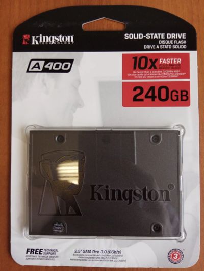 Лот: 13441636. Фото: 1. Твердотельный накопитель SSD Kingston... SSD-накопители