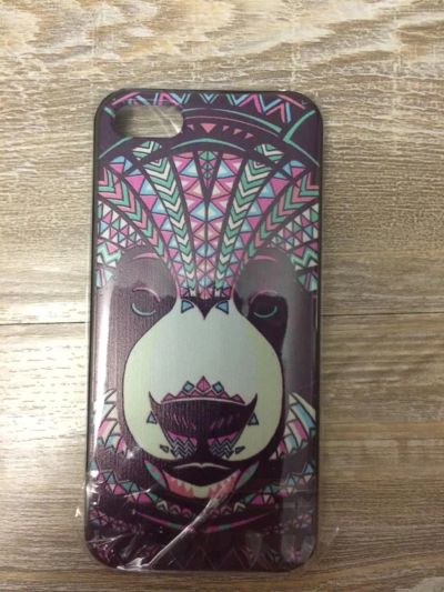 Лот: 4959157. Фото: 1. Чехол iPhone 5 / iPhone 5s панда. Чехлы, бамперы