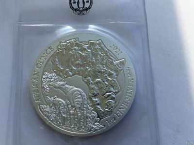 Лот: 18147310. Фото: 1. Руанда 50 франков 2021 Окапи... Африка