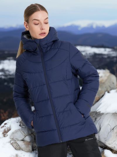 Лот: 22892434. Фото: 1. Пуховик женский Outventure, Черный. Легкие куртки, толстовки