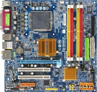 Лот: 12033077. Фото: 1. gigabyte g33m-s2. Материнские платы