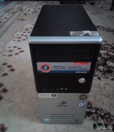 Лот: 14450625. Фото: 1. Корпус mATX + блок питания 300Вт... Корпуса, блоки питания