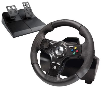 Лот: 2977575. Фото: 1. Руль Logitech drive fx для Xbox... Аксессуары для игровых приставок, консолей, геймпады