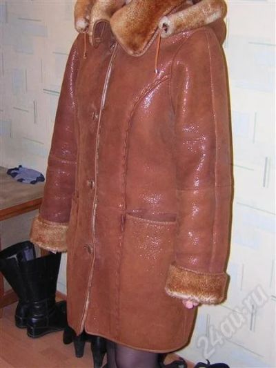Лот: 603672. Фото: 1. Дубленка 46 размер. Верхняя одежда