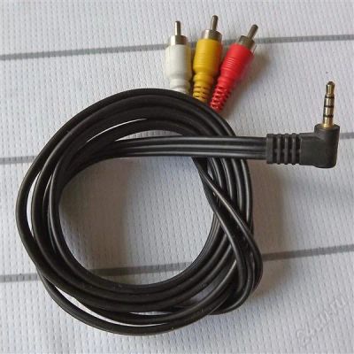 Лот: 1877993. Фото: 1. Шнур кабель 3xRCA - 3.5 Jack... Медиаплееры