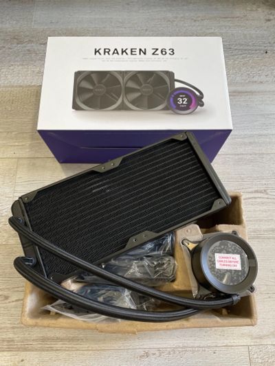 Лот: 17584008. Фото: 1. СВО Nzxt Kraken Z63. Системы охлаждения