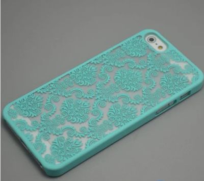 Лот: 6389225. Фото: 1. Чехол iPhone 5/5S Винтаж Бирюзовый. Чехлы, бамперы