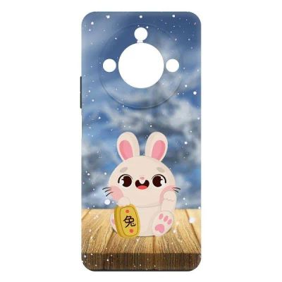 Лот: 25086265. Фото: 1. Чехол Krutoff Soft Case "Год кролика... Чехлы, бамперы
