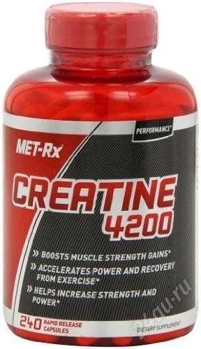 Лот: 2812821. Фото: 1. креатин в капсулах, creatine 4200... Спортивное питание, витамины