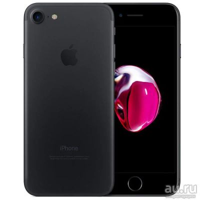 Лот: 11187194. Фото: 1. iPhone 7 Jet Blac. Смартфоны