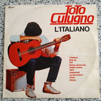 Лот: 20260319. Фото: 1. LP ● Toto Cutugno ● L'italiano. Аудиозаписи