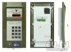 Лот: 17454314. Фото: 1. БВД-N101RTCP Блок вызова до 100... Cистемы контроля и управления доступом (СКУД)