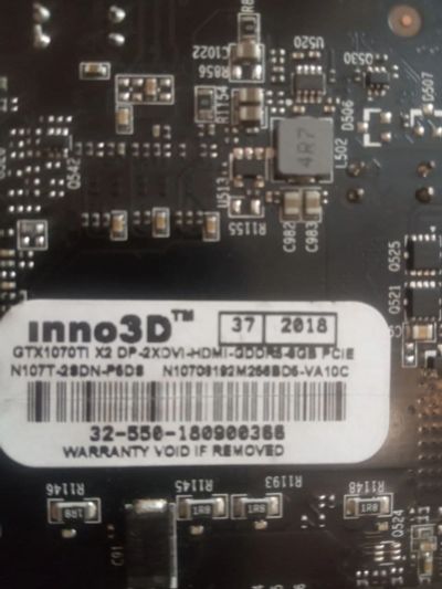 Лот: 17935027. Фото: 1. Видеокарта INNO3D GeForce GTX... Видеокарты