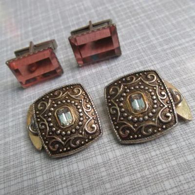 Лот: 11501455. Фото: 1. Запонки художественные на рукава... Комплекты изделий