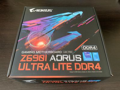 Лот: 19555048. Фото: 1. M/B Gigabyte Z690I Aorus Ultra... Материнские платы