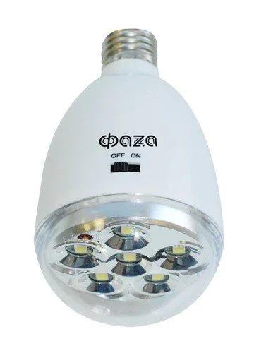 Лот: 14292393. Фото: 1. Фонарь Фаzа Accu F9-L1.5W (аварийное... Фонарики